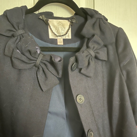 Cutest Rebecca Taylor navy blazer - Picture 6 of 7